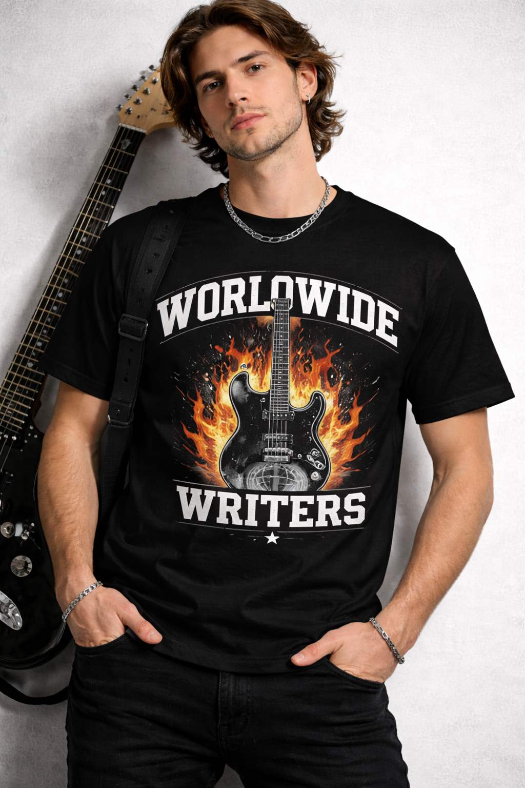 Worldwide clothing custom line